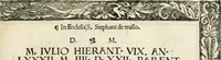 Picture 195 of 327 from Inscriptiones sacrosanctae vetvstatis : non illae qvidem romanae, sed totivs fere orbis svmmo stvdio ac maximis impensis Terra Mariqs conquisitæ feliciter incipiunt (1534), leaf 338