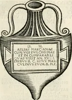 Picture 205 of 327 from Inscriptiones sacrosanctae vetvstatis : non illae qvidem romanae, sed totivs fere orbis svmmo stvdio ac maximis impensis Terra Mariqs conquisitæ feliciter incipiunt (1534), leaf 360