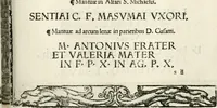 Picture 207 of 327 from Inscriptiones sacrosanctae vetvstatis : non illae qvidem romanae, sed totivs fere orbis svmmo stvdio ac maximis impensis Terra Mariqs conquisitæ feliciter incipiunt (1534), leaf 364