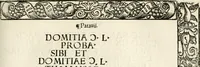 Picture 215 of 327 from Inscriptiones sacrosanctae vetvstatis : non illae qvidem romanae, sed totivs fere orbis svmmo stvdio ac maximis impensis Terra Mariqs conquisitæ feliciter incipiunt (1534), leaf 380