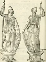 An illustration from Inscriptiones sacrosanctae vetvstatis : non illae qvidem romanae, sed totivs fere orbis svmmo stvdio ac maximis impensis Terra Mariqs conquisitæ feliciter incipiunt (1534)