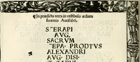 Picture 227 of 327 from Inscriptiones sacrosanctae vetvstatis : non illae qvidem romanae, sed totivs fere orbis svmmo stvdio ac maximis impensis Terra Mariqs conquisitæ feliciter incipiunt (1534), leaf 425