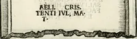 An illustration from Inscriptiones sacrosanctae vetvstatis : non illae qvidem romanae, sed totivs fere orbis svmmo stvdio ac maximis impensis Terra Mariqs conquisitæ feliciter incipiunt (1534)