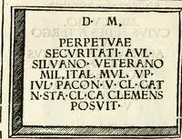 Picture 247 of 327 from Inscriptiones sacrosanctae vetvstatis : non illae qvidem romanae, sed totivs fere orbis svmmo stvdio ac maximis impensis Terra Mariqs conquisitæ feliciter incipiunt (1534), leaf 465