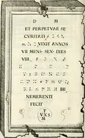 Picture 249 of 327 from Inscriptiones sacrosanctae vetvstatis : non illae qvidem romanae, sed totivs fere orbis svmmo stvdio ac maximis impensis Terra Mariqs conquisitæ feliciter incipiunt (1534), leaf 467