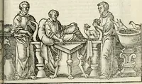 An illustration from Inscriptiones sacrosanctae vetvstatis : non illae qvidem romanae, sed totivs fere orbis svmmo stvdio ac maximis impensis Terra Mariqs conquisitæ feliciter incipiunt (1534)