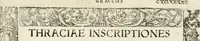 Picture 296 of 327 from Inscriptiones sacrosanctae vetvstatis : non illae qvidem romanae, sed totivs fere orbis svmmo stvdio ac maximis impensis Terra Mariqs conquisitæ feliciter incipiunt (1534), leaf 536