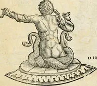 An illustration from Inscriptiones sacrosanctae vetvstatis : non illae qvidem romanae, sed totivs fere orbis svmmo stvdio ac maximis impensis Terra Mariqs conquisitæ feliciter incipiunt (1534)