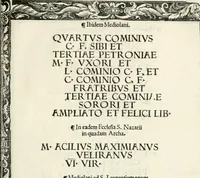 Picture 29 of 327 from Inscriptiones sacrosanctae vetvstatis : non illae qvidem romanae, sed totivs fere orbis svmmo stvdio ac maximis impensis Terra Mariqs conquisitæ feliciter incipiunt (1534), leaf 70