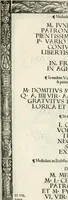 An illustration from Inscriptiones sacrosanctae vetvstatis : non illae qvidem romanae, sed totivs fere orbis svmmo stvdio ac maximis impensis Terra Mariqs conquisitæ feliciter incipiunt (1534)