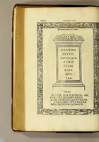 An illustration from Inscriptiones sacrosanctae vetustatis non illae quidem Romanae, sed totius fere orbis summo studio ac maxiimis impensis terra mariq[ue] conquisitae feliciter incipiunt. (1534)