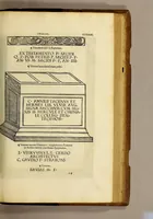 An illustration from Inscriptiones sacrosanctae vetustatis non illae quidem Romanae, sed totius fere orbis summo studio ac maxiimis impensis terra mariq[ue] conquisitae feliciter incipiunt. (1534)