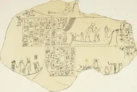 An illustration from Inscriptions in the hieratic and demotic character : from the collections of the British Museum. (1868)
