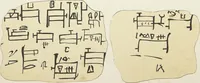 An illustration from Inscriptions in the hieratic and demotic character : from the collections of the British Museum. (1868)