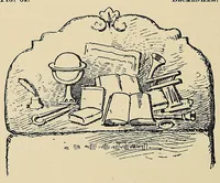 An illustration from In search of gravestones old and curious. With one hundred and two illustrations (1896)
