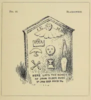 Picture 10 of 10 from In search of gravestones old and curious. With one hundred and two illustrations (1896), leaf 201