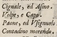 An illustration from Insegnamenti del viuere (1672)