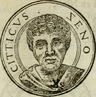 An illustration from Insignivm aliqvot virorvm icones (1559)