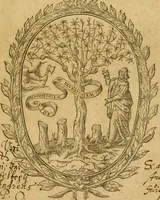 An illustration from Institutio christianae religionis .. (1592)