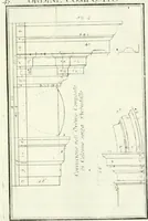 Picture 51 of 175 from Instituzione pratica dell' architettura civile per la decorazione de' pubblici, e privati edifici : preceduta da un articolo di geometria in pratica ad uso delli disegnatori ed artifici (1766), leaf 100