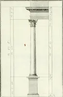 An illustration from Instituzione pratica dell' architettura civile per la decorazione de' pubblici, e privati edifici : preceduta da un articolo di geometria in pratica ad uso delli disegnatori ed artifici (1766)