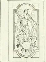 An illustration from Instituzione pratica dell' architettura civile per la decorazione de' pubblici, e privati edifici : preceduta da un articolo di geometria in pratica ad uso delli disegnatori ed artifici (1766)