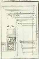 Picture 70 of 175 from Instituzione pratica dell' architettura civile per la decorazione de' pubblici, e privati edifici : preceduta da un articolo di geometria in pratica ad uso delli disegnatori ed artifici (1766), leaf 138