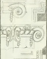 Picture 92 of 175 from Instituzione pratica dell' architettura civile per la decorazione de' pubblici, e privati edifici : preceduta da un articolo di geometria in pratica ad uso delli disegnatori ed artifici (1766), leaf 176