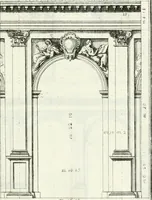 An illustration from Instituzione pratica dell' architettura civile per la decorazione de' pubblici, e privati edifici : preceduta da un articolo di geometria in pratica ad uso delli disegnatori ed artifici (1766)