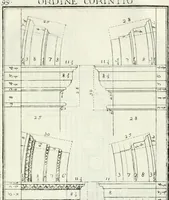 Picture 107 of 175 from Instituzione pratica dell' architettura civile per la decorazione de' pubblici, e privati edifici : preceduta da un articolo di geometria in pratica ad uso delli disegnatori ed artifici (1766), leaf 204