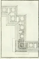 An illustration from Instituzione pratica dell' architettura civile per la decorazione de' pubblici, e privati edifici : preceduta da un articolo di geometria in pratica ad uso delli disegnatori ed artifici (1766)