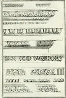 An illustration from Instituzione pratica dell' architettura civile per la decorazione de' pubblici, e privati edifici : preceduta da un articolo di geometria in pratica ad uso delli disegnatori ed artifici (1766)