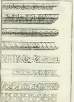 An illustration from Instituzione pratica dell' architettura civile per la decorazione de' pubblici, e privati edifici : preceduta da un articolo di geometria in pratica ad uso delli disegnatori ed artifici (1766)