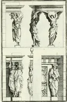 An illustration from Instituzione pratica dell' architettura civile per la decorazione de' pubblici, e privati edifici : preceduta da un articolo di geometria in pratica ad uso delli disegnatori ed artifici (1766)