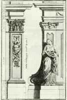 An illustration from Instituzione pratica dell' architettura civile per la decorazione de' pubblici, e privati edifici : preceduta da un articolo di geometria in pratica ad uso delli disegnatori ed artifici (1766)