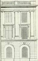 An illustration from Instituzione pratica dell' architettura civile per la decorazione de' pubblici, e privati edifici : preceduta da un articolo di geometria in pratica ad uso delli disegnatori ed artifici (1766)