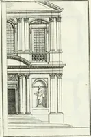 An illustration from Instituzione pratica dell' architettura civile per la decorazione de' pubblici, e privati edifici : preceduta da un articolo di geometria in pratica ad uso delli disegnatori ed artifici (1766)
