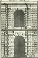 Picture 24 of 175 from Instituzione pratica dell' architettura civile per la decorazione de' pubblici, e privati edifici : preceduta da un articolo di geometria in pratica ad uso delli disegnatori ed artifici (1766), leaf 44