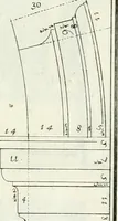 An illustration from Instituzione pratica dell' architettura civile per la decorazione de' pubblici, e privati edifici : preceduta da un articolo di geometria in pratica ad uso delli disegnatori ed artifici (1766)
