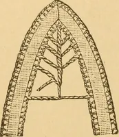 An illustration from Instructions for lace making .. (1878)