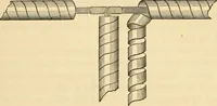 An illustration from Instructions for testing telegraph lines and the technical arrangements of offices (1878)