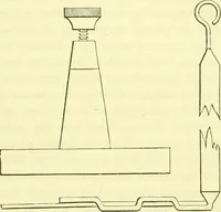 An illustration from Instructions for testing telegraph lines and the technical arrangements of offices (1878)