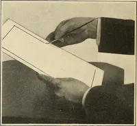 An illustration from Instructions on modern show writing; practical instructions on show card writing with the brush and pen--covering all the modern methods in the elementary rudiments of this art (1913)