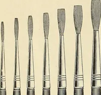 An illustration from Instructions on modern show writing; practical instructions on show card writing with the brush and pen--covering all the modern methods in the elementary rudiments of this art (1913)