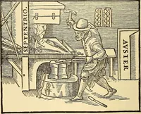 An illustration from The intellectual rise in electricity; a history (1895)