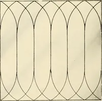 An illustration from International art glass catalogue : art and beveled glass in all its branches : church, memorial, society and domestic windows, Art Nouveau, prism, mitre beveled plate, leaded bevel, etc. (1914)