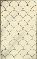 An illustration from International art glass catalogue : art and beveled glass in all its branches : church, memorial, society and domestic windows, Art Nouveau, prism, mitre beveled plate, leaded bevel, etc. (1914)