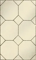 An illustration from International art glass catalogue : art and beveled glass in all its branches : church, memorial, society and domestic windows, Art Nouveau, prism, mitre beveled plate, leaded bevel, etc. (1914)