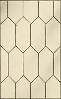 An illustration from International art glass catalogue : art and beveled glass in all its branches : church, memorial, society and domestic windows, Art Nouveau, prism, mitre beveled plate, leaded bevel, etc. (1914)