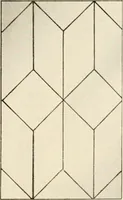An illustration from International art glass catalogue : art and beveled glass in all its branches : church, memorial, society and domestic windows, Art Nouveau, prism, mitre beveled plate, leaded bevel, etc. (1914)